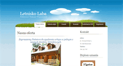 Desktop Screenshot of letnisko-laba.pl